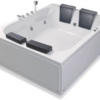 Welltrack Jacuzzii Tub ( 6 Feetx5 Feetx2 Feet ) with Hydro and Jacuzzi Massage jets, Bubble massage, Back Massage, RGB